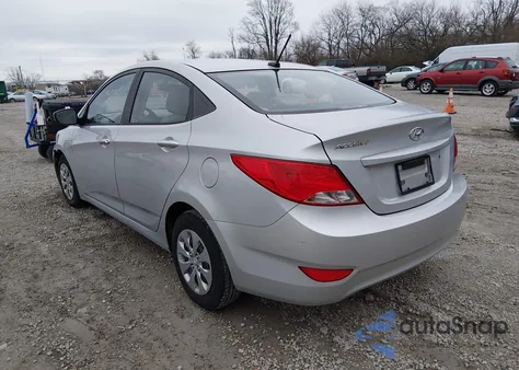 2015 Hyundai Accent Gls z USA, uszkodzony, nr VIN KMHCT4AE5FU792200